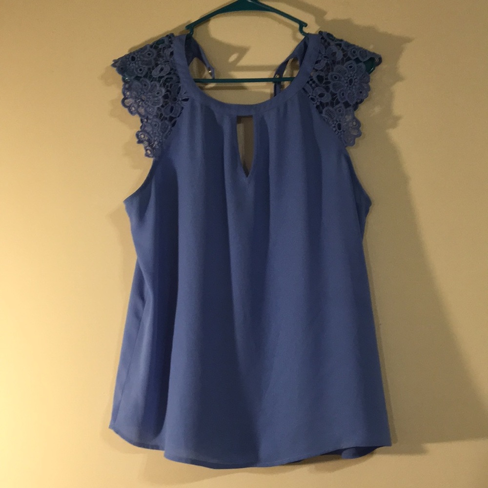 Blue express shirt size M